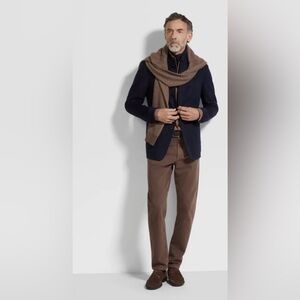 Ermenegildo Zegna Brown 5 Pocket Jean Style Pants.
